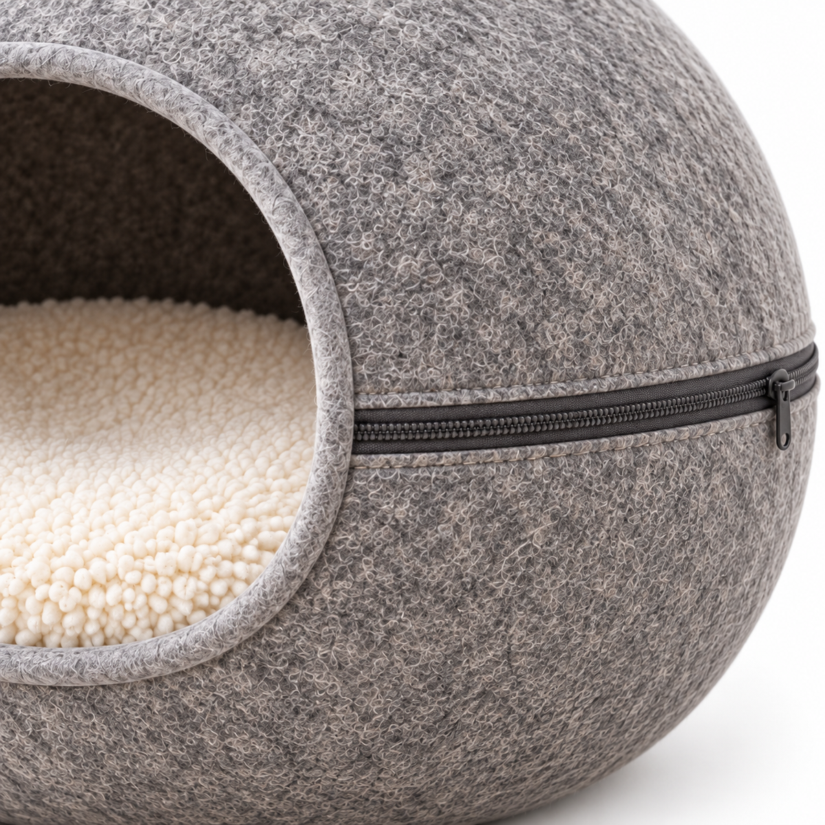MeadowPod Felt Cat Cave
