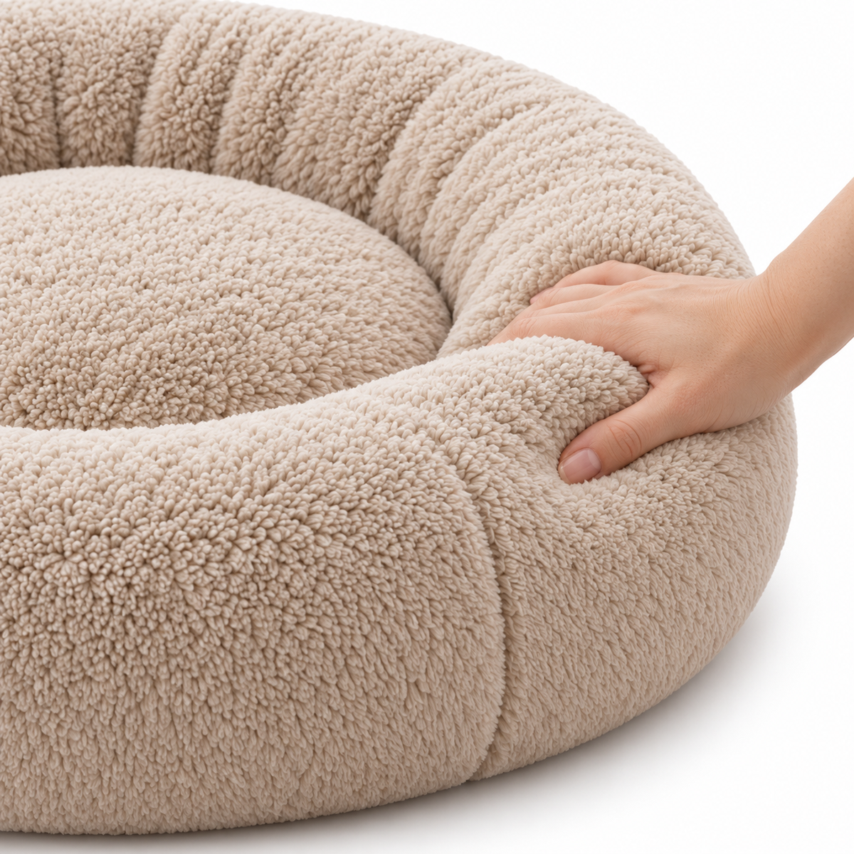 CloudNest Round Pet Bed